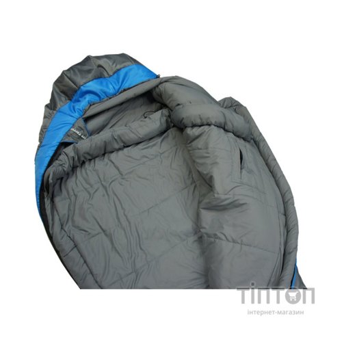 Спальний мішок Terra Incognita Alaska 450 L бірюзовий/сірий (4823081506829)