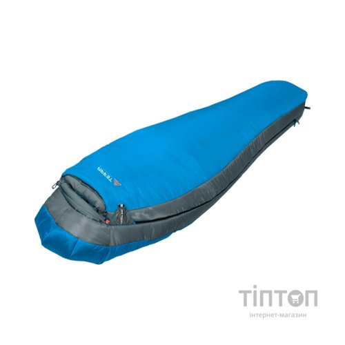 Спальний мішок Terra Incognita Alaska 450 L бірюзовий/сірий (4823081506829)