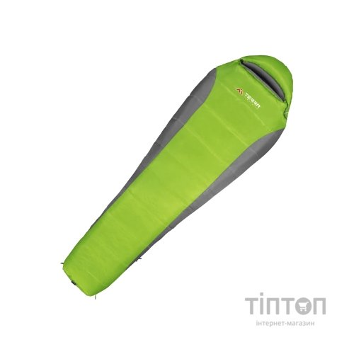 Спальний мішок Terra Incognita Siesta Regular 200 L зелений/сірий (4823081505242)