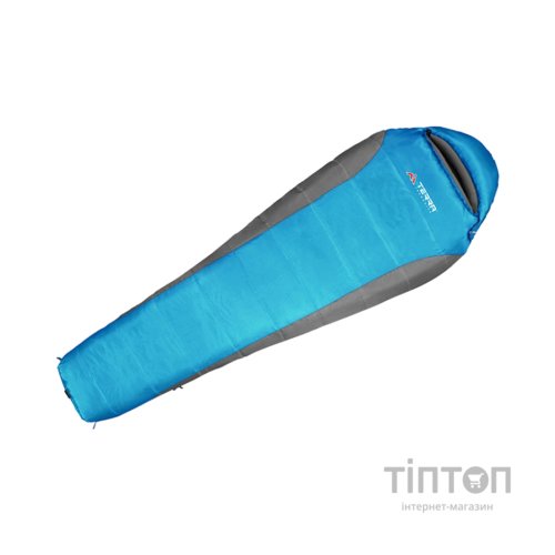 Спальний мішок Terra Incognita Siesta Regular 200 R синій/сірий (4823081505273)