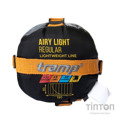 Спальний мішок Tramp Airy Light Orange/Grey Right (UTRS-056-R)