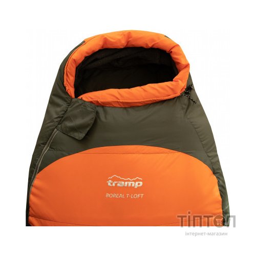 Спальний мішок Tramp Boreal Regular Left Orange/Grey (UTRS-061R-L)
