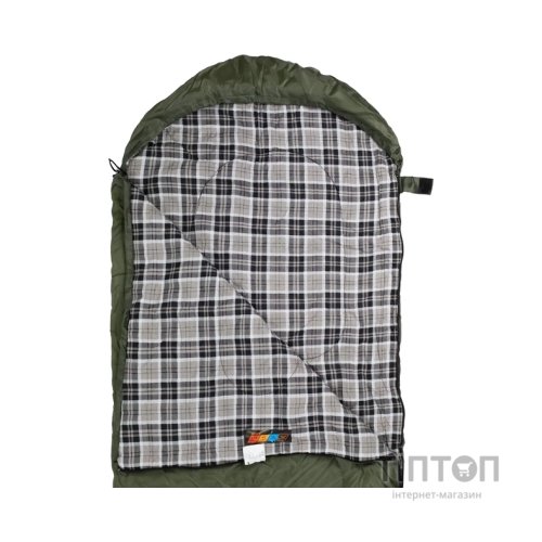 Спальний мішок Tramp Ember+ Regular оливковий лівий (UTRS-063R-olive-L)