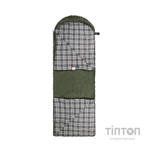 Спальний мішок Tramp Ember+ Regular оливковий правий (UTRS-063R-olive-R)