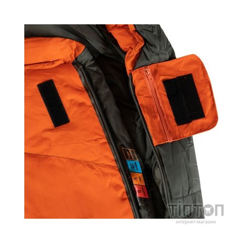 Спальний мішок Tramp Fjord Regular Orange/Grey L (UTRS-049R-L)