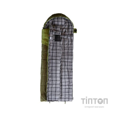 Спальний мішок Tramp Kingwood Long Olive/Grey L (UTRS-053L-L)