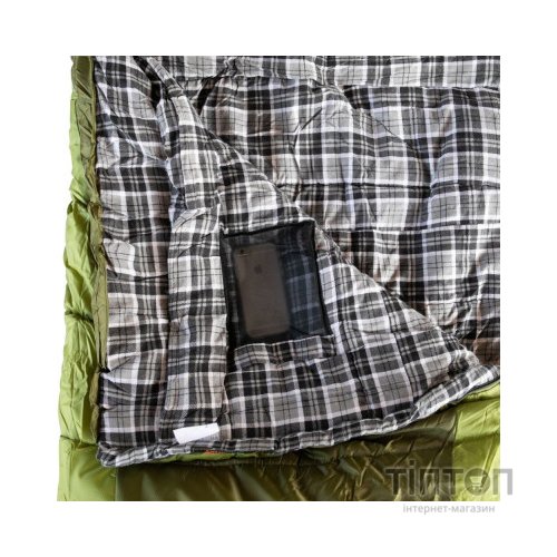 Спальний мішок Tramp Kingwood Regular Olive/Grey R (UTRS-053R-R)