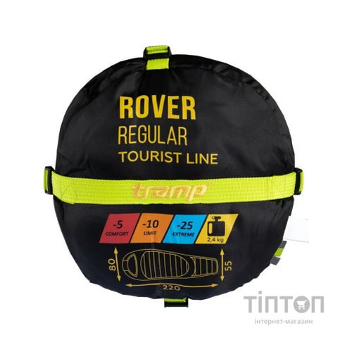 Спальний мішок Tramp Rover Regular Olive/Grey L (UTRS-050R-L)