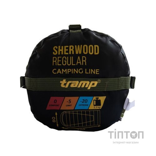 Спальний мішок Tramp Sherwood Regular Olive/Grey L (UTRS-054R-L)