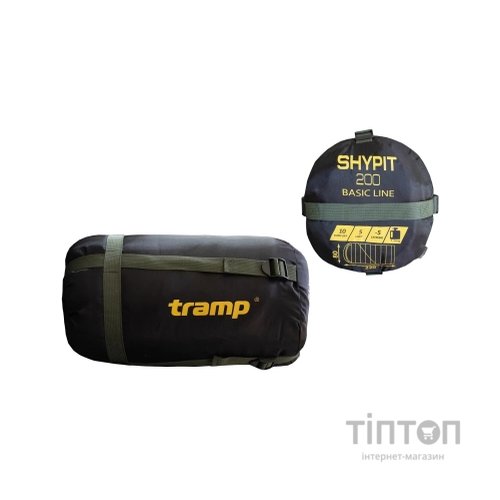 Спальний мішок Tramp Shypit 200 Olive Left (UTRS-059R-L)