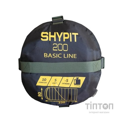 Спальний мішок Tramp Shypit 200 Olive Left (UTRS-059R-L)