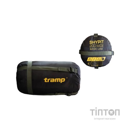 Спальний мішок Tramp Shypit 200 Wide Olive Left (UTRS-059L-L)