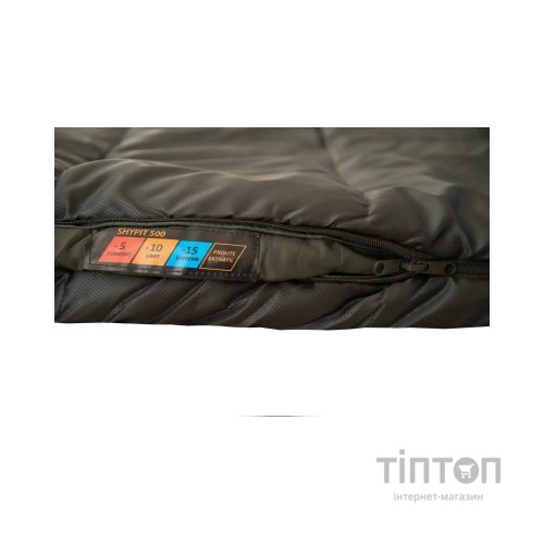 Спальний мішок Tramp Shypit 500 Left Olive (UTRS-062R-L)