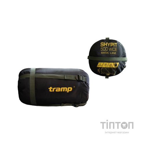 Спальний мішок Tramp Shypit 500XL Left Olive (UTRS-062L-L)