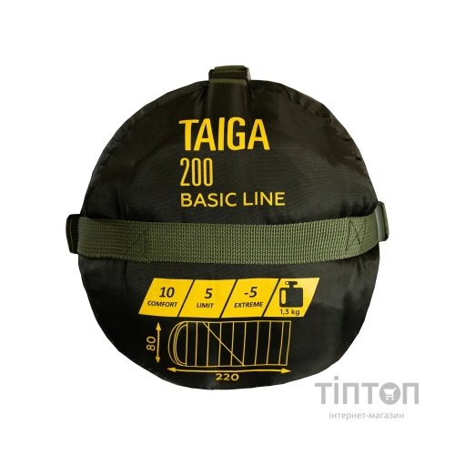 Спальний мішок Tramp_ТОВ Shypit 200 Olive Right (UTRS-059R-R)