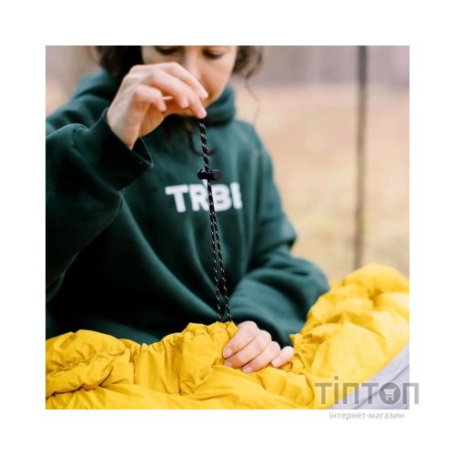 Спальний мішок Tribe Down 400 Long пуховий сірий лівий (T-CH-0008-grey-L)
