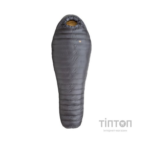 Спальний мішок Turbat Nox пуховий 250 grey/cheddar orange 185 см (012.005.0396)