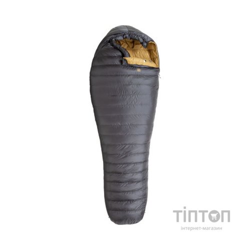 Спальний мішок Turbat Nox пуховий 250 grey/cheddar orange 185 см (012.005.0396)
