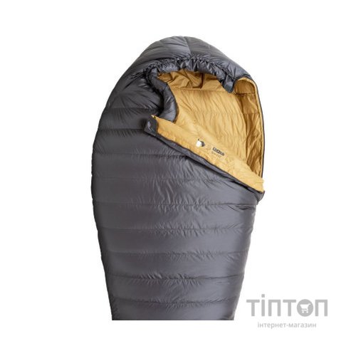 Спальний мішок Turbat Nox пуховий 250 grey/cheddar orange 185 см (012.005.0396)