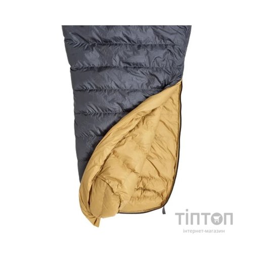 Спальний мішок Turbat Nox пуховий 250 grey/cheddar orange 195 см (012.005.0395)