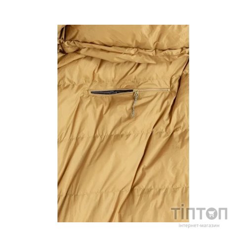Спальний мішок Turbat Nox пуховий 250 grey/cheddar orange 195 см (012.005.0395)