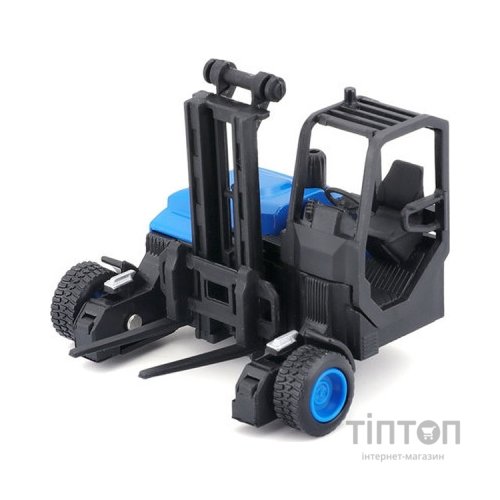 Спецтехніка Bburago Фура Mercedes-Benz Actros з навантажувачем (18-31471)