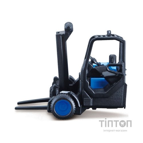 Спецтехніка Bburago Фура Mercedes-Benz Actros з навантажувачем (18-31471)