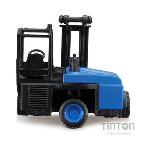 Спецтехніка Bburago Фура Mercedes-Benz Actros з навантажувачем (18-31471)