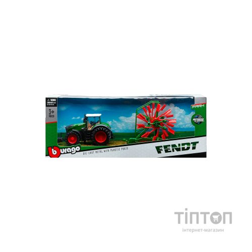 Спецтехніка Bburago Трактор Fendt 1050 Vario 10 см (18-31665)