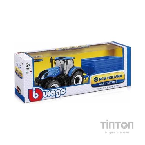 Спецтехніка Bburago Трактор New Holland серії Farm (18-44067)