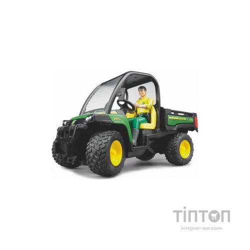 Спецтехніка Bruder Автомобіль John Deere Gator XUV 855D з фігуркою (02490)