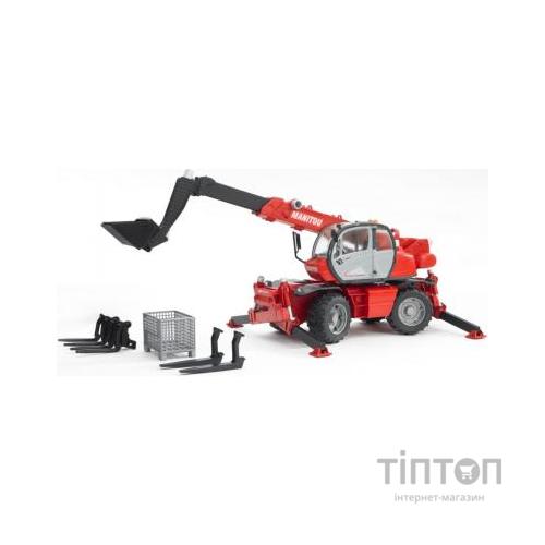 Спецтехніка Bruder Дорожный погрузчик с телескопической стрелой MRT 2150 (02129)