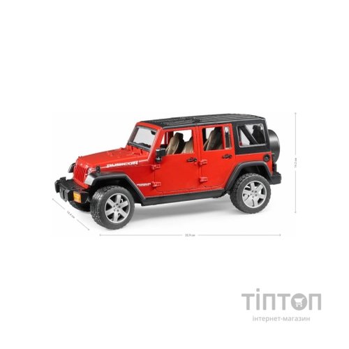 Спецтехніка Bruder джип Wrangler Unlimited Rubicon, М1: 16 (02525)