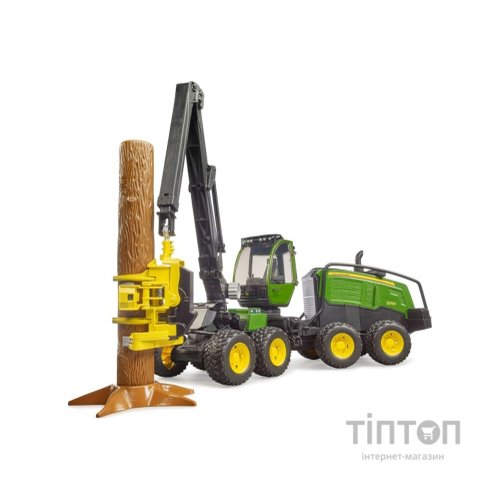 Спецтехніка Bruder Харвестер John Deere 1270G з 1 колодою (02135)