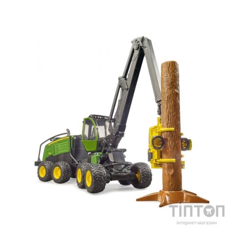 Спецтехніка Bruder Харвестер John Deere 1270G з 1 колодою (02135)