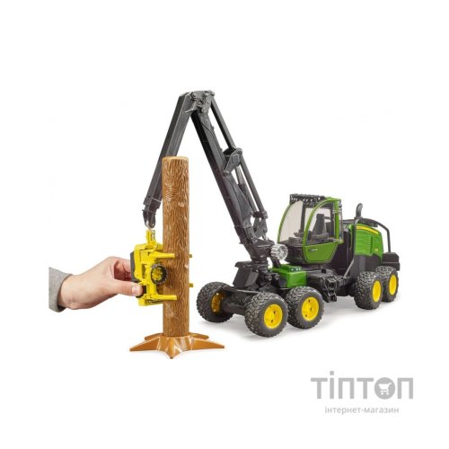 Спецтехніка Bruder Харвестер John Deere 1270G з 1 колодою (02135)