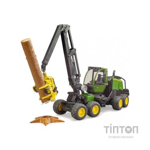 Спецтехніка Bruder Харвестер John Deere 1270G з 1 колодою (02135)