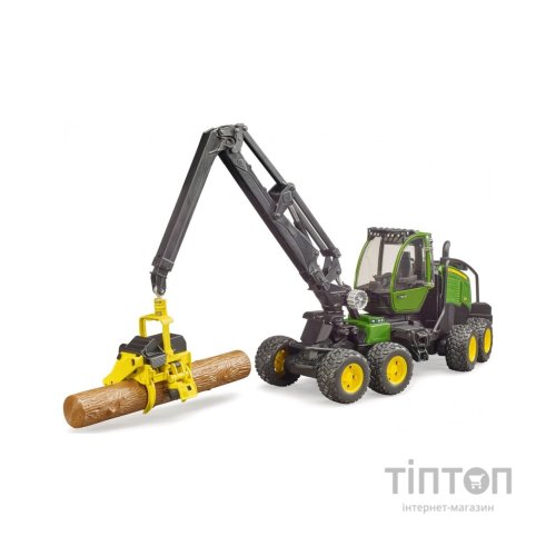 Спецтехніка Bruder Харвестер John Deere 1270G з 1 колодою (02135)