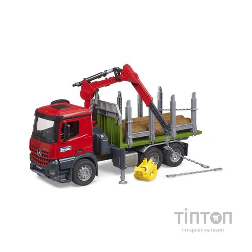 Спецтехніка Bruder Лісовоз MB Arocs з маніпулятором (03669)