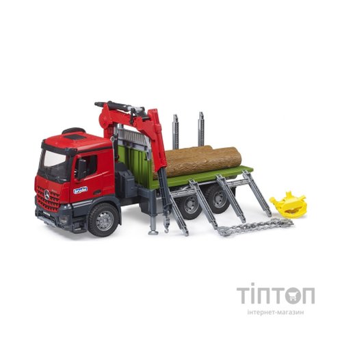 Спецтехніка Bruder Лісовоз MB Arocs з маніпулятором (03669)
