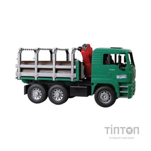 Спецтехніка Bruder MAN перевізник колод (02769)