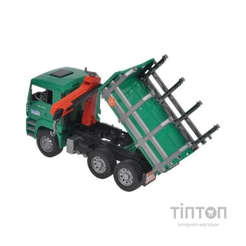 Спецтехніка Bruder MAN перевізник колод (02769)