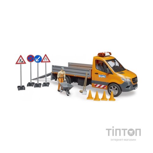 Спецтехніка Bruder MB Sprinter дорожня служба (02677)