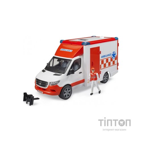 Спецтехніка Bruder МВ Sprinter Швидка допомога 1:16 (02676)