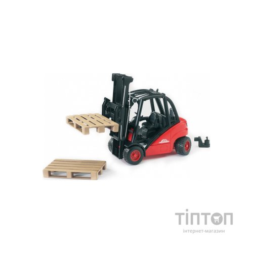 Спецтехніка Bruder навантажувач H30D + 2 палети М1 16 (02511)