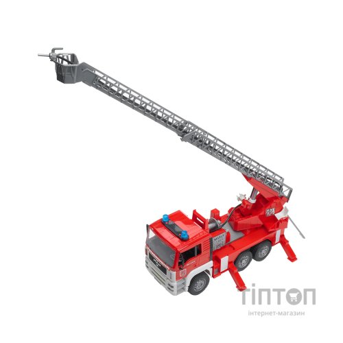 Спецтехніка Bruder Пожежна вантажівка зі сходами М1:16 (02771)