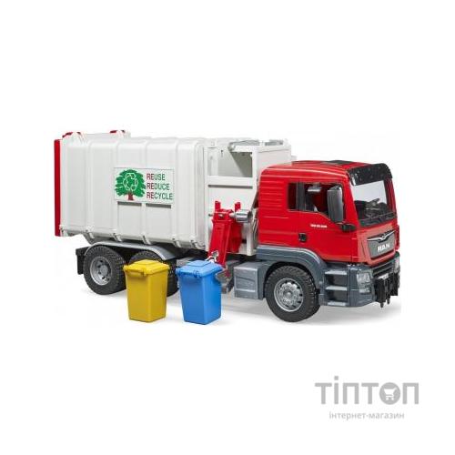 Спецтехніка Bruder сміттєвоз MAN TGS 1:16 (03761)