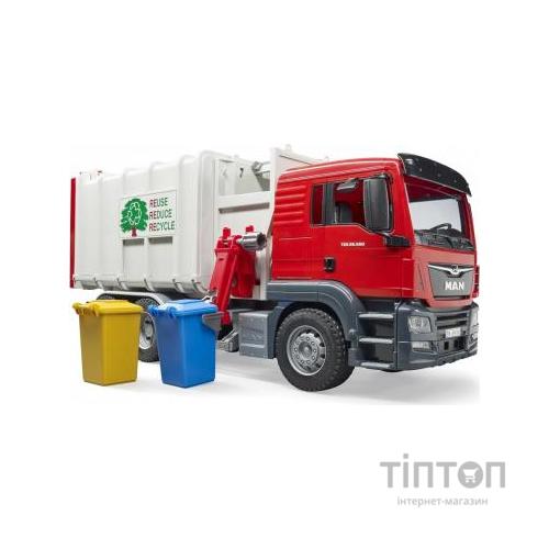 Спецтехніка Bruder сміттєвоз MAN TGS 1:16 (03761)