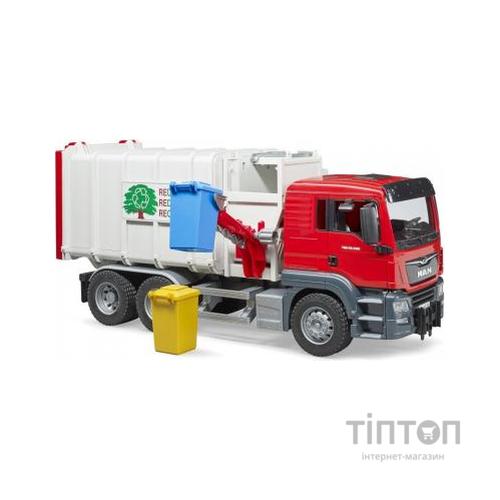 Спецтехніка Bruder сміттєвоз MAN TGS 1:16 (03761)