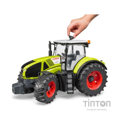 Спецтехніка Bruder Трактор Claas Axion 950 для прибирання снігу (03017)